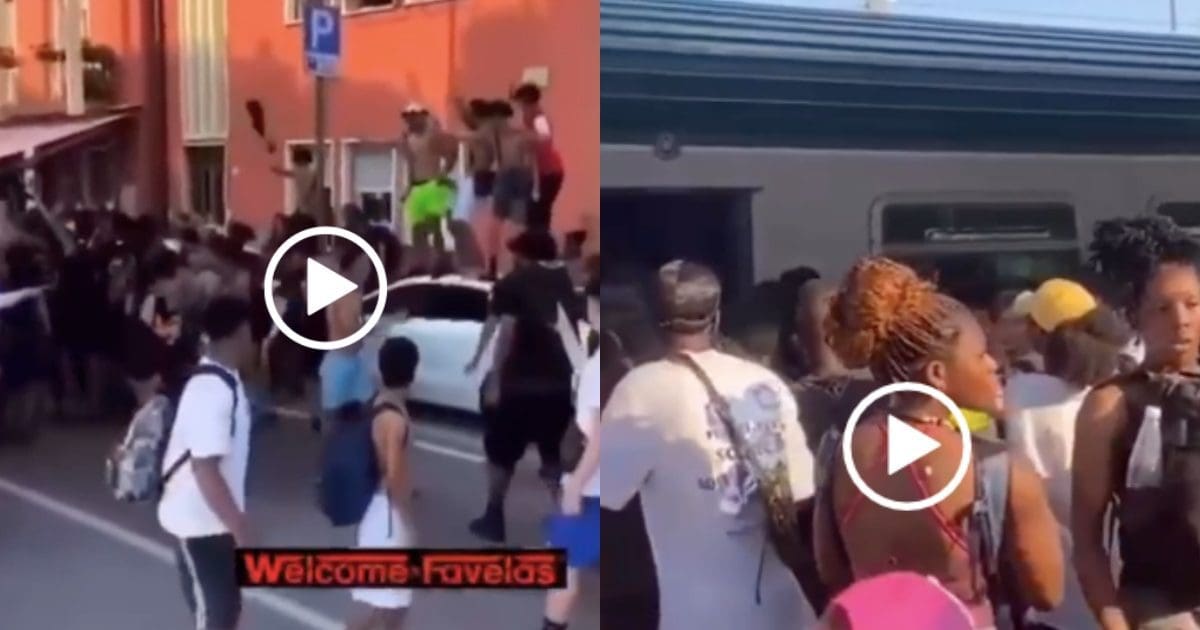 Thousands of Migrants Unleash Hell on Italy: Clash With Police, Stabbings, Families Robbed, Tourists Attacked (Watch) - RAIR
