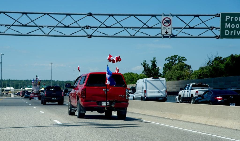 Convoy on way to kanata 1 kempville july 23 2022 from arw 1024x601 | canadians to dutch farmers: 'we are here for you again, like we were 80 years ago' (exclusive) | international news