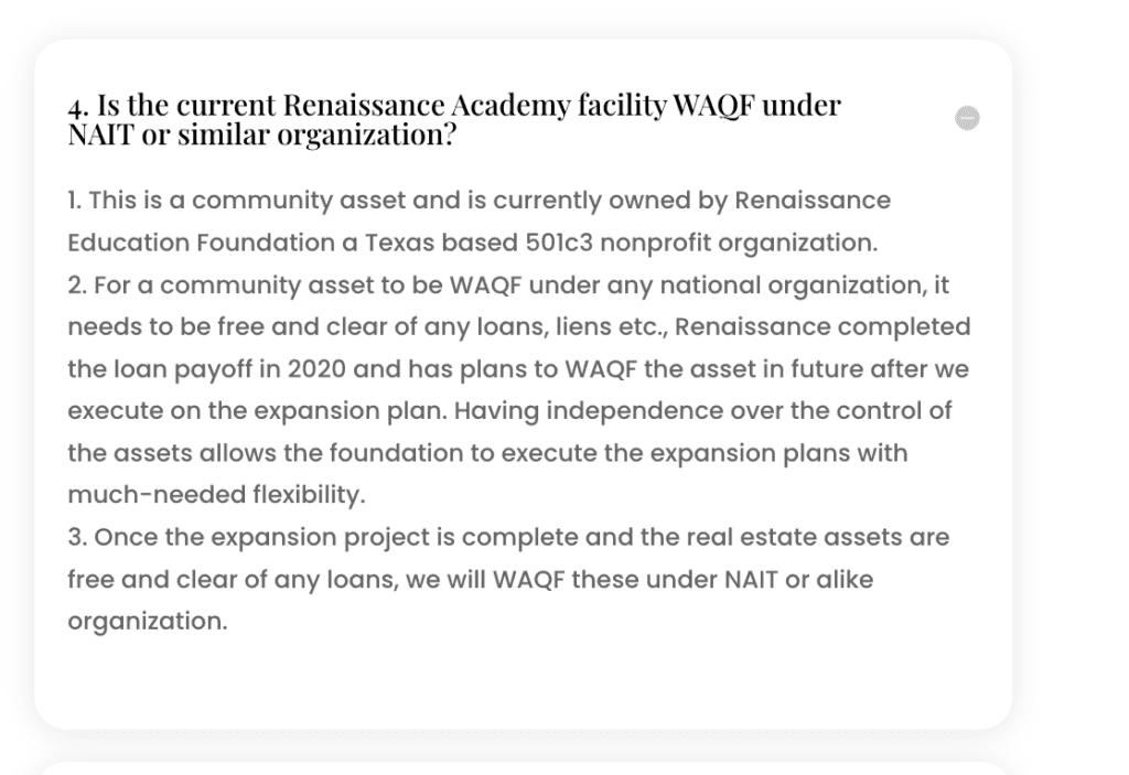 Texas Red Alert: North Austin Islamic School Secures 19 Acres, Raises Millions, and Plans Mosque-Centered Campus With NAIT Waqf Transfer for Long-Term Institutional Control