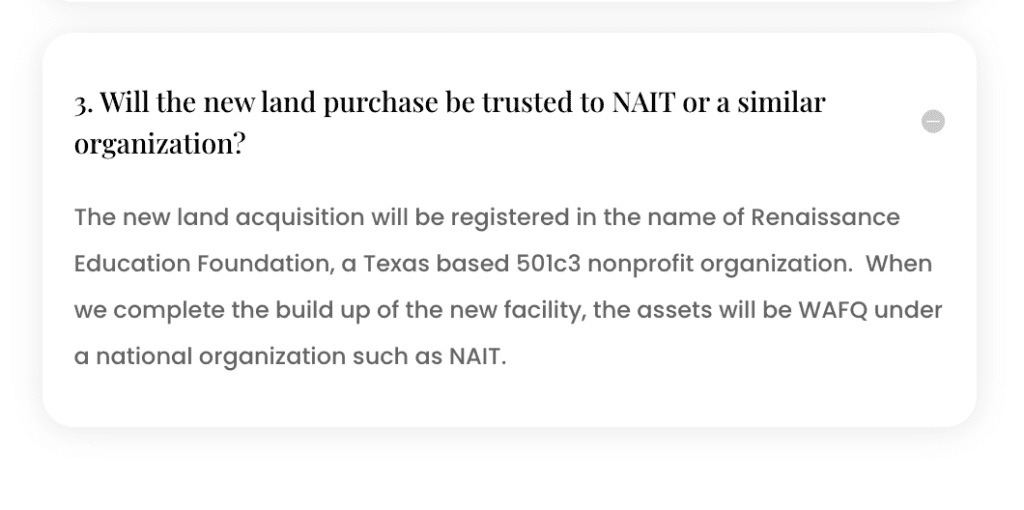 Texas Red Alert: North Austin Islamic School Secures 19 Acres, Raises Millions, and Plans Mosque-Centered Campus With NAIT Waqf Transfer for Long-Term Institutional Control