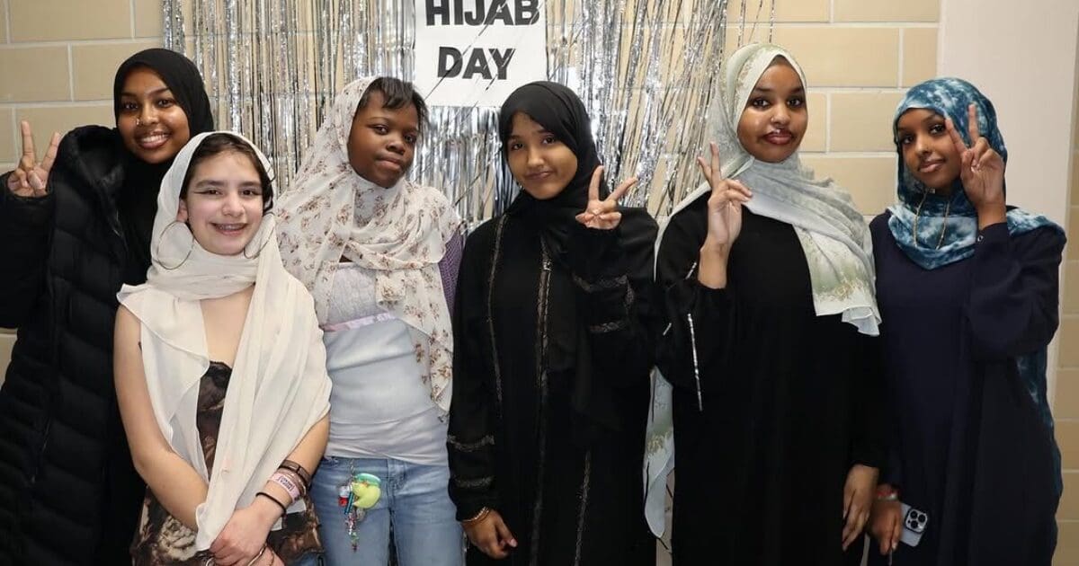EXPOSED: Muslim Brotherhood's Stealth Jihad in Our Schools – World Hijab Day Grooming at Columbia Heights Public High School (Video)