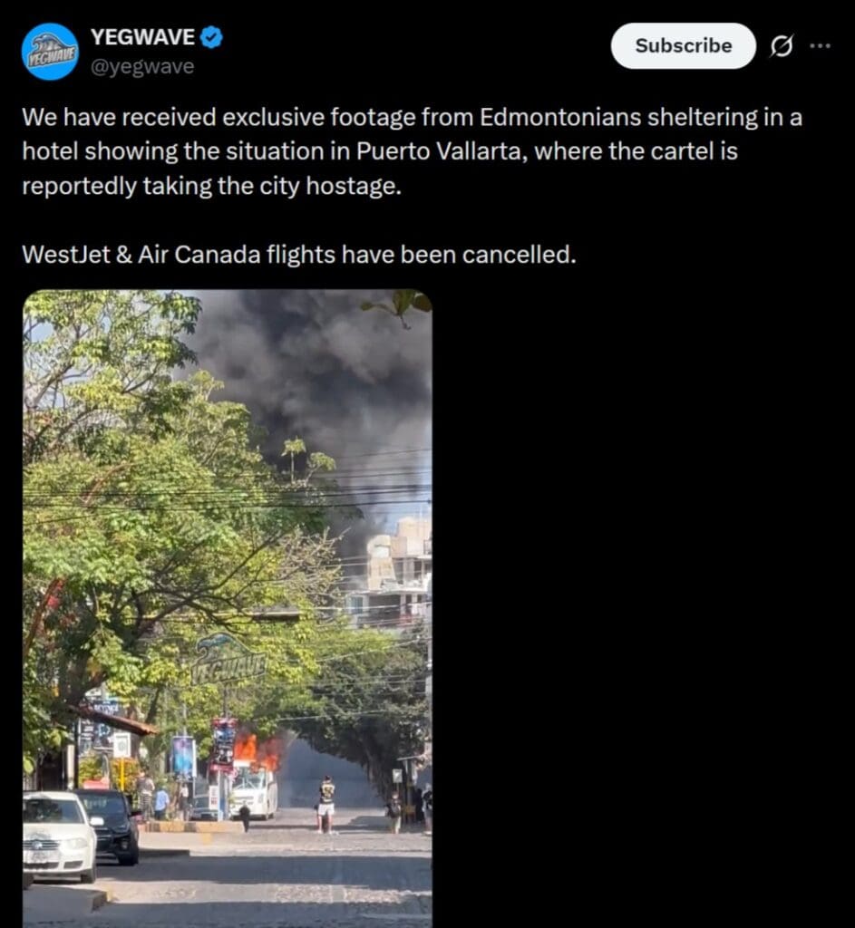 Mexican Cartel Unleashes Hellish Apocalypse After Cartel Boss Killed In Joint Op… Violence Spreads As Americans Are Told To Shelter In Place