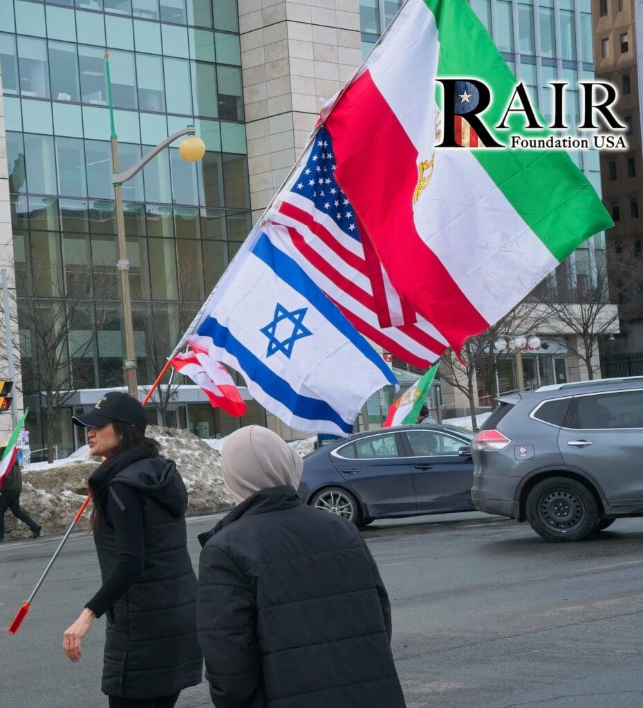 CANADA: Massive Protests in Favour of USA-Israeli Strikes on the Islamic Republic of Iran