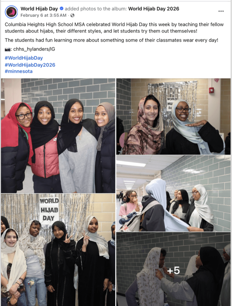 EXPOSED: Muslim Brotherhood's Stealth Jihad in Our Schools – World Hijab Day Grooming at Columbia Heights Public High School (Video)