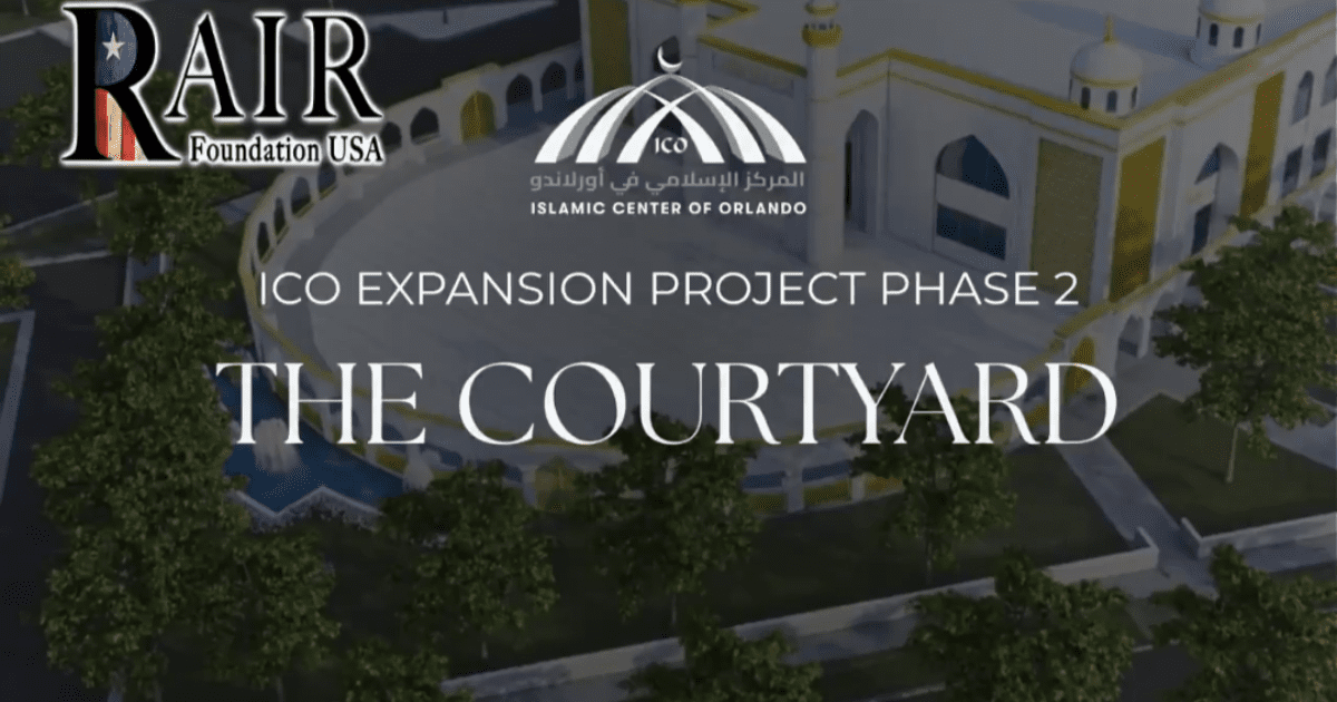 Florida's Wake-Up Call: Islamic Center of Orlando's Expansion Marches On (Video)