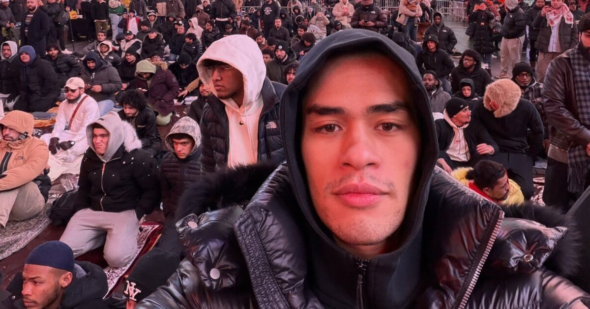 Influencer' Promotes Islamic Supremacy: Sneako's Times Square Appearance Follows Nazi-Chanting Miami Party