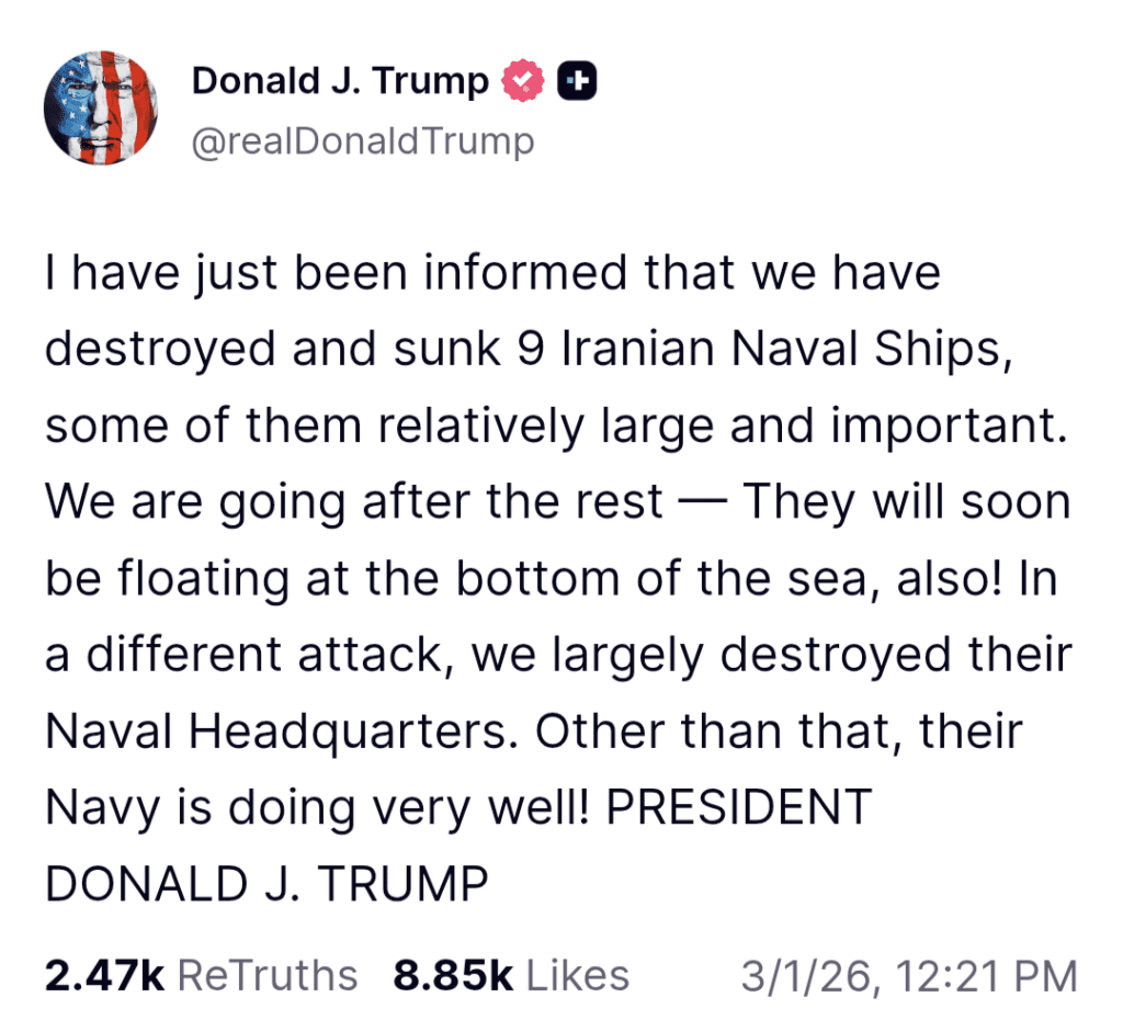 As Day Two of Strikes Continues, Cornered Iran Lashes Out at Gulf Neighbors